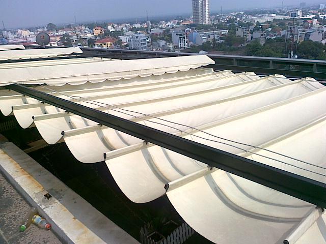 Mái hiên, mái xếp di động tại Quảng Bình